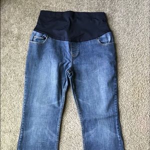 Liz Lange Maternity Jeans straight leg Sz 2